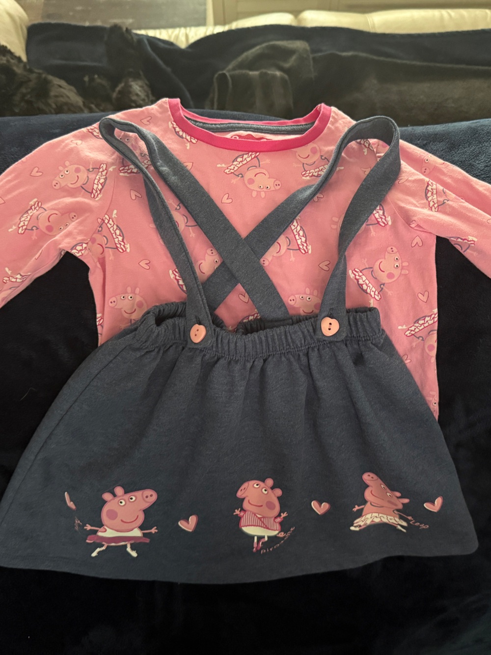 Toddler girls Peppa Pig set